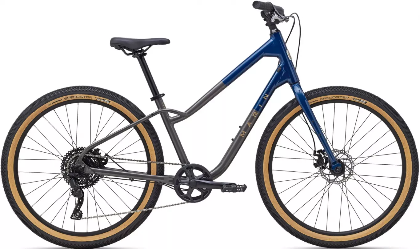 Фотография Велосипед Marin STINSON 2 27,5" размер S 2023 Серо-синий